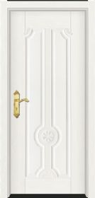 拉絲工藝木門(mén)HS-2009暖白拉絲