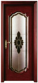 原木實(shí)木門(mén)MHS-8019